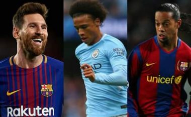 Kush është futbollisti më i mirë i të gjitha kohërave? Sane në mëdyshje mes Messit e Ronaldinhos  
