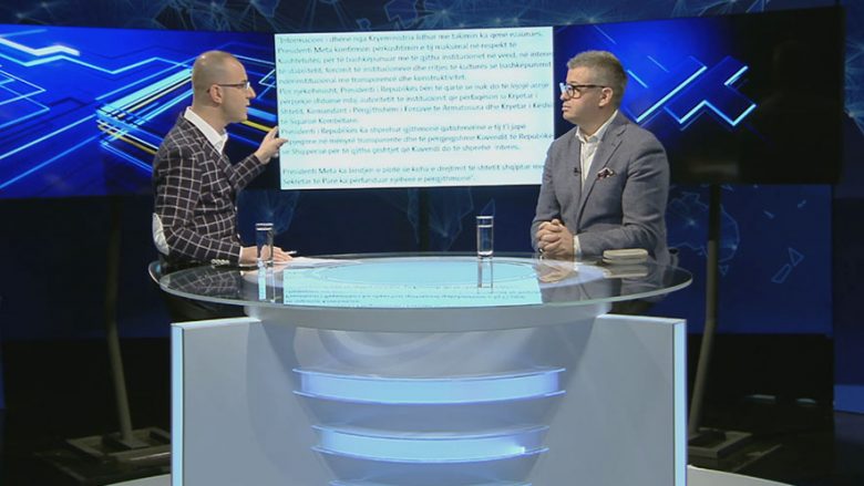 Peza në “Top Talk”: Akti i presidentit, përpjekje për të marrë kompetencat ekzekutive