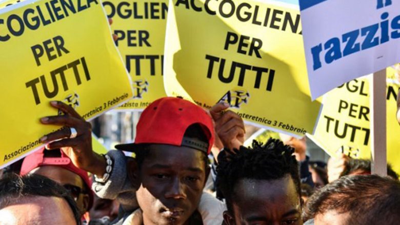 Marshim kundër qeverisë në Itali