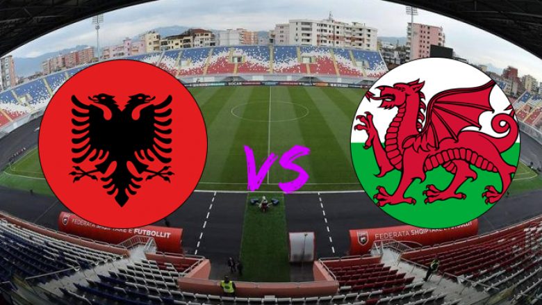 Formacionet zyrtare: Shqipëria dhe Uellsi zhvillojnë ndeshjen miqësore