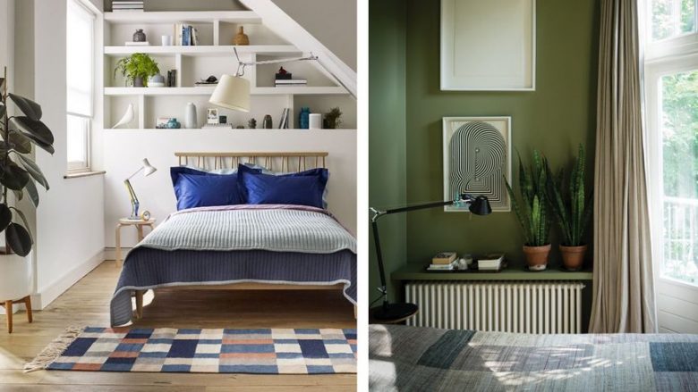 Gjashtë mënyrat për të dekoruar dhomën e vogël të gjumit me shumë stil