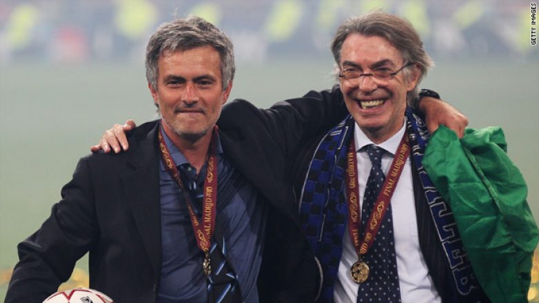 Moratti i del në mbrojtje Mourinhos