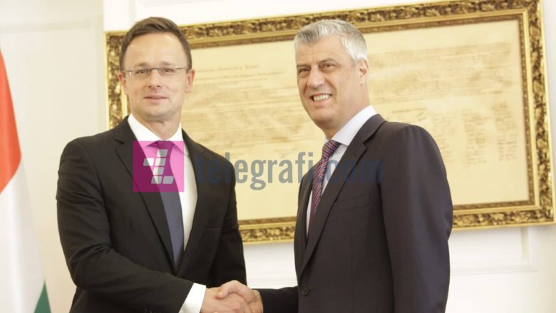 Thaçi në takimin me diplomatin hungarez: Është krijuar momentum i ri, ka pajtim global për një marrëveshje Kosovë-Serbi