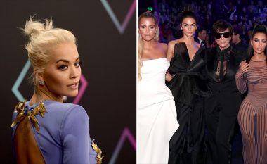 Rita Ora injorohet nga familja Kardashian gjatë performancës së saj në "E! People's Choise Awards"