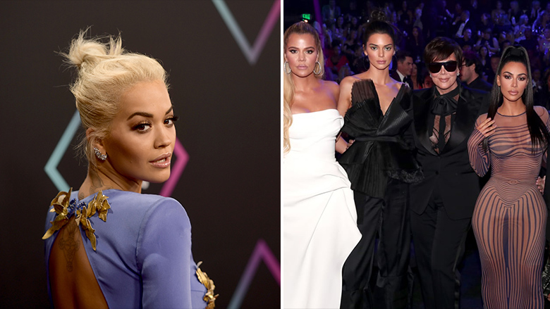 Rita Ora injorohet nga familja Kardashian gjatë performancës së saj në “E! People’s Choise Awards”