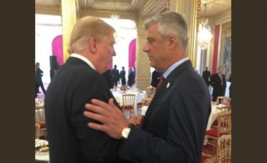 Thaçi takohet me Trumpin, thotë se u pajtuan rreth marrëveshjes me Serbinë