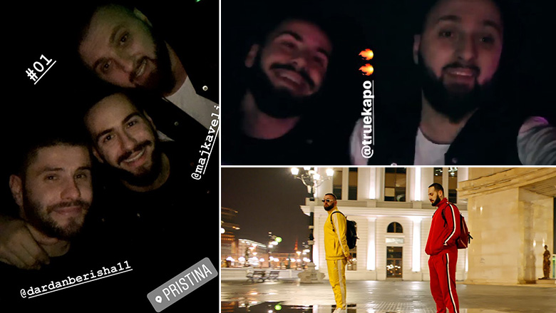 Capital T, Dardan Berisha dhe Majk argëtohen së bashku në klubet e natës në Prishtinë