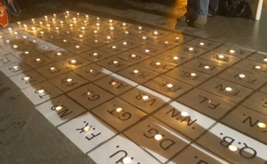 Ndizen qirinj në përkujtim të viktimave të trafikut rrugor