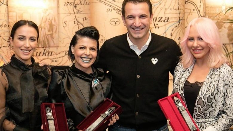 Erion Veliaj nderon me mirënjohje Vesa Lumën, Aurela Gaçen dhe Elhaida Danin