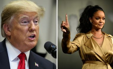 Rihanna kërcënon me padi Presidentin Donald Trump