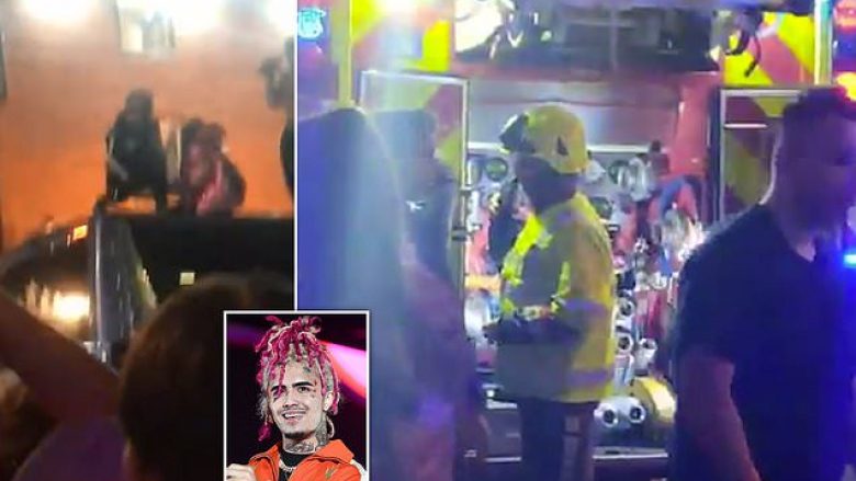 Fansat ikin në panik nga koncerti i Lil Pump, evakuohet i gjithë stafi për shkak të shpërthimit të “bombave të tymit”