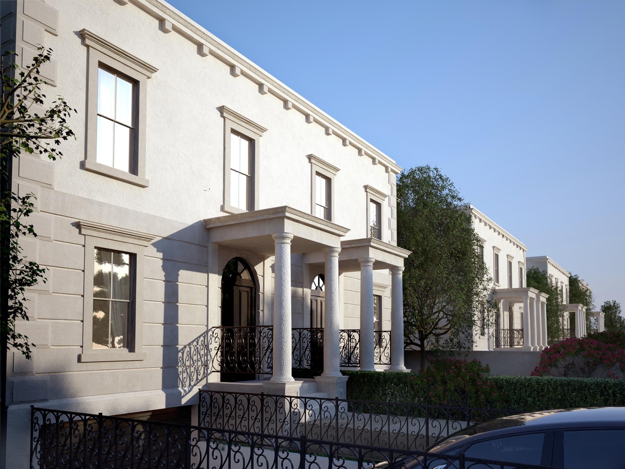 The first residents start living in the Chelsea Point neighborhood in