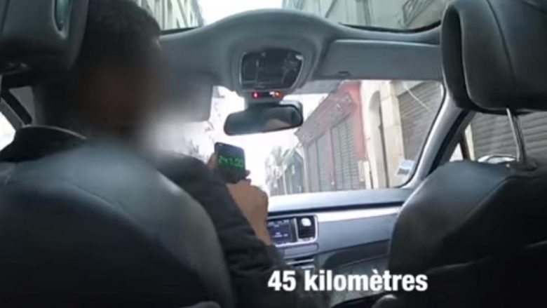Taksisti deshi t’ua merr 250 euro për 45 kilometra vozitje, çifti tajlandez e bëjnë të pendohet shoferin në Paris (Video)
