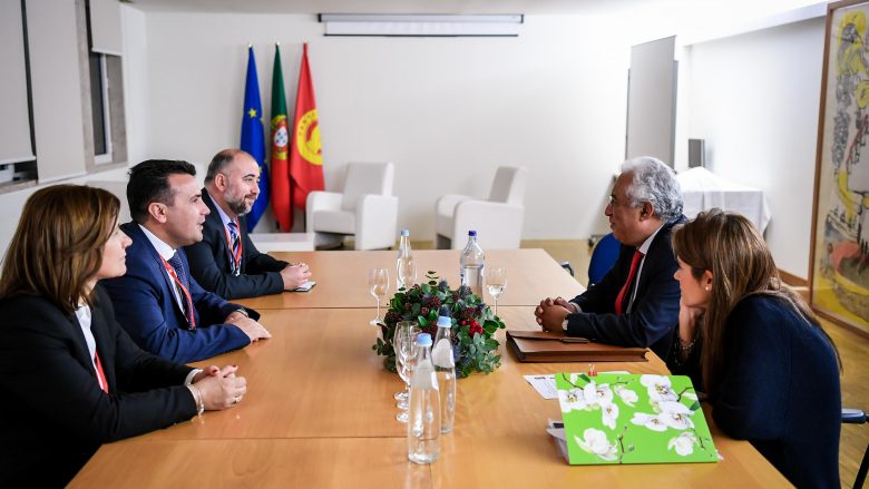 Zaev-Costa: Portugalia e mbështet anëtarësimin e Maqedonisë në BE dhe NATO