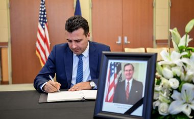 Zaev shkruan mesazh ngushëllimi për vdekjen e ish-presidentit Bush