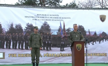 Thaçi nga kazerma “Adem Jashari”: Kosovë, urime ushtria!