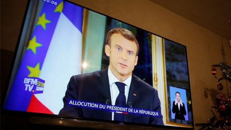 Numër rekord teleshikuesish për fjalimin e Macron