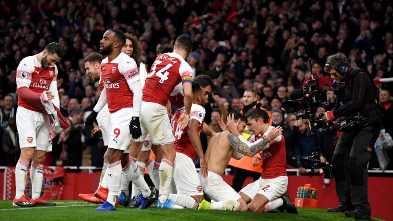 Derbi londinez i takon Arsenalit, Topçinjtë fitojnë ndaj Tottenhamit në një përballje mbresëlënëse