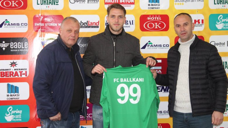 Zyrtare: Ballkani nënshkruan me portierin Bledar Hajdini