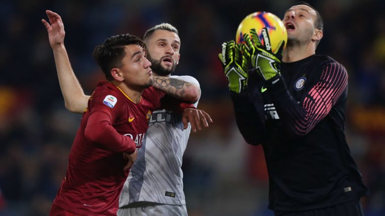 Notat e lojtarëve: Roma 2-2 Inter, vlerësohen Brozovic dhe Florenzi