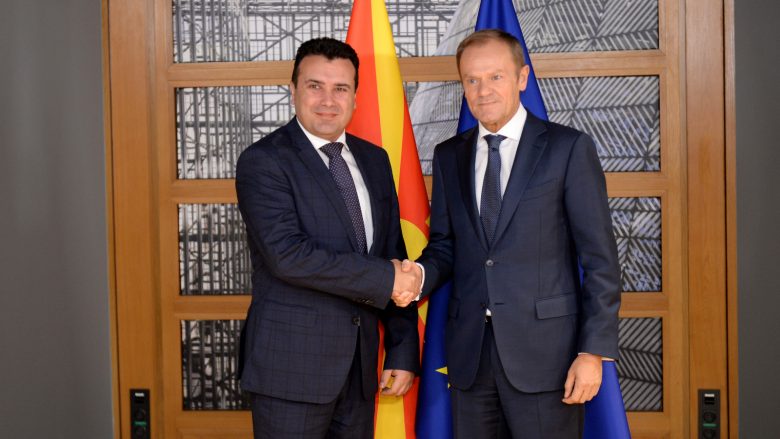Zaev-Tusk: Mbështetje për Maqedoninë e cila është në rrugën e drejtë, të realizohen Marrëveshja e Prespës dhe reformat kyçe nga Plani 18