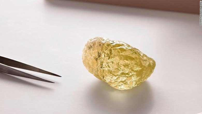 Zbulohet në Kanada diamanti i verdhë 552 karat