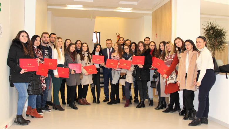 Studentë kosovar dhe ata evropian përfundojnë praktikën profesionale në BQK