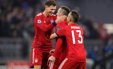Notat e lojtarëve: Bayern 1-0 Leipzig, Ribery më i miri