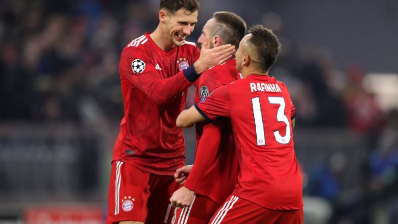 Notat e lojtarëve: Bayern 1-0 Leipzig, Ribery më i miri