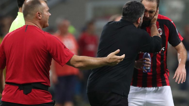 Gattuso: Të gjithë e vlerësojnë Higuainin, por ai duhet të bëjë më shumë
