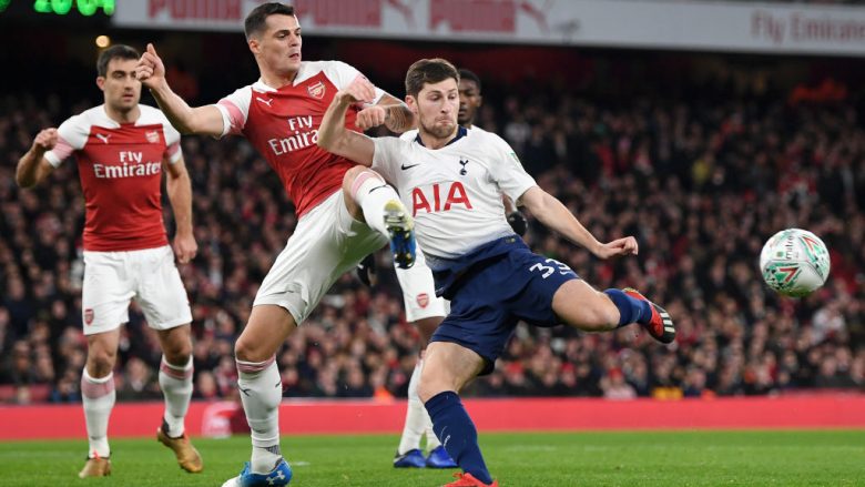 Arsenal 0-2 Tottenham: Notat e lojtarëve, Xhaka në nivel