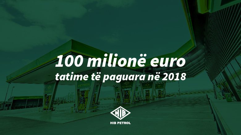 HIB Petrol vazhdon të jetë tatimpaguesi më i madh në Kosovë, paguan mbi 100 milionë euro në 2018