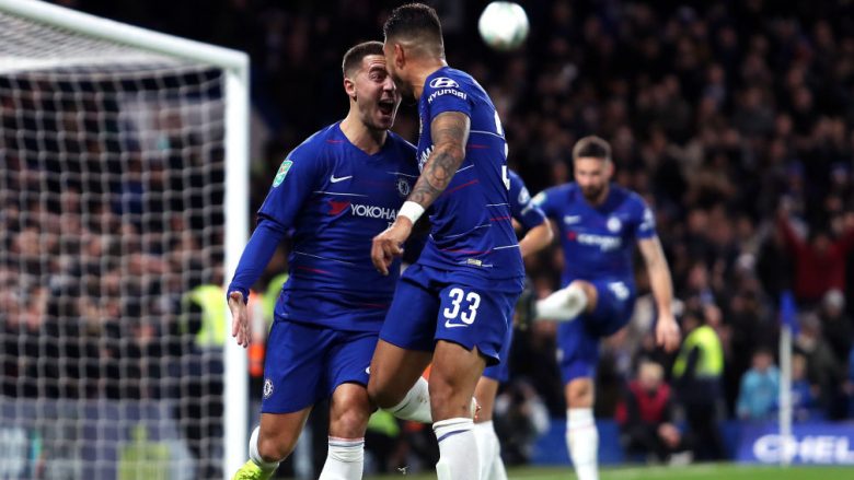 Chelsea mposht Bournemouthin dhe kualifikohet në gjysmëfinale të Kupës EFL