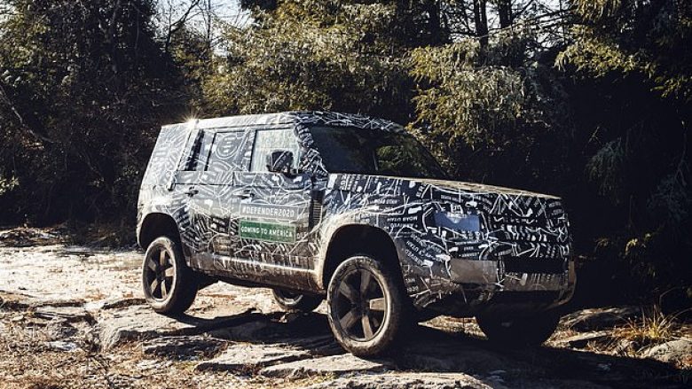 Land Rover Defender prezantohet gjatë vitit që vjen, në shitje më 2020 (Foto)