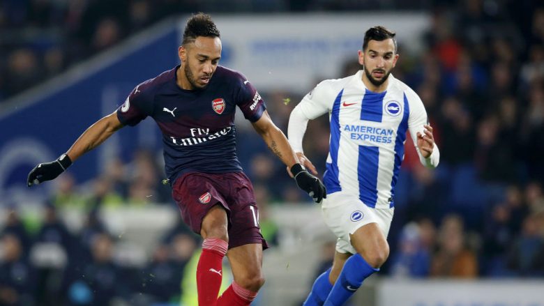 Brighton 1-1 Arsenal: Notat e lojtarëve, Aubameyang ylli