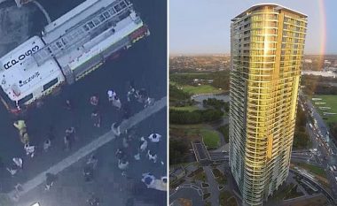 Dëgjuan “zhurma plasaritjesh” gjithë natën, evakuohen banorët e ndërtesës 34-katëshe në Sydney (Foto)