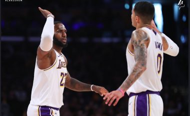 James dhe Kuzma spektakolar, Lakers merr fitoren e 14-të në NBA