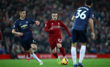 Liverpool 3-1 Man Utd, notat e lojtarëve: Shaqiri ylli i ndeshjes
