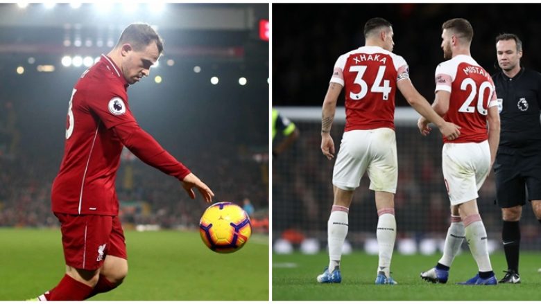 Liverpool-Arsenal: Formacionet zyrtare, startojnë shqiptarët