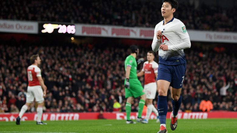 Tottenhami mposht Arsenalin për t’u kualifikuar në gjysmëfinale të EFL Cup