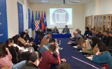 Ambasadori Minxhozi në UBT: Në dy vitet e fundit kemi rritje të eksporteve në mes Kosovës dhe Shqipërisë