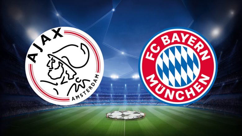 Formacionet zyrtare: Ajaxi dhe Bayerni luajnë për pozitën e parë në Grupin E