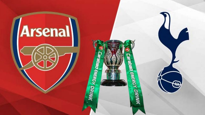 Formacionet zyrtare: Derbi londinez ndërmjet Arsenalit dhe Tottenhamit edhe në Kupën EFL