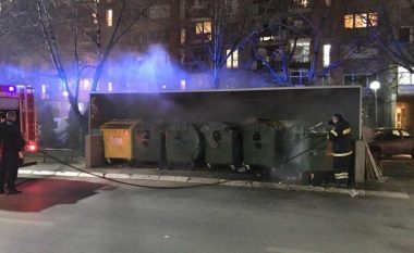 Komuna e Prishtinës bën thirrje për mos djegien e kontejnerëve