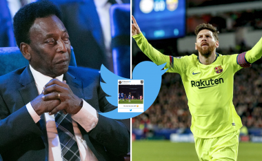 Barça tall Pellen me një postim në Twitter teksa Messi ushtron gjuajtjet e lira