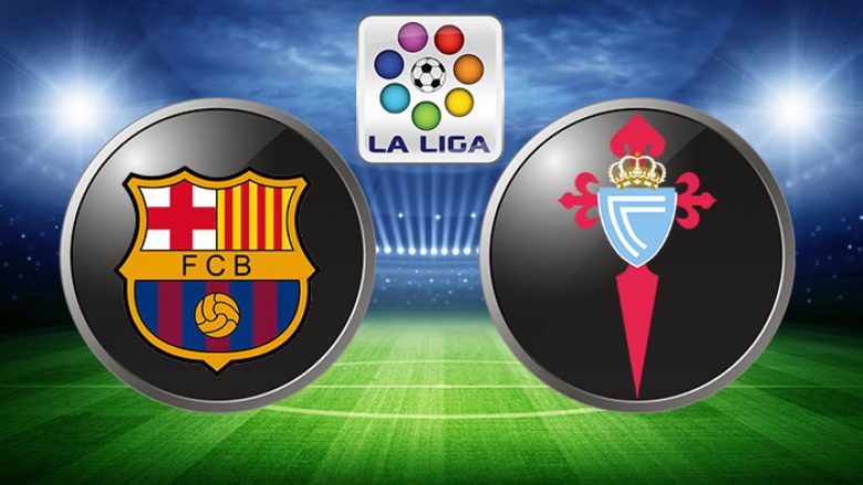 Barcelona – Celta Vigo, formacionet zyrtare