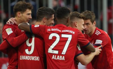Bayerni triumfon me lehtësi ndaj Nurnbergut