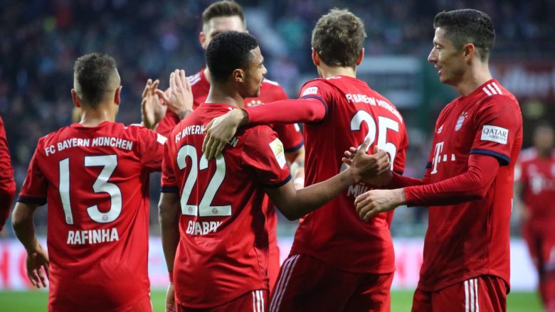 Werder 1-2 Bayern, notat e lojtarëve