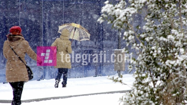 Reshje të reja të borës në Maqedoninë e Veriut
