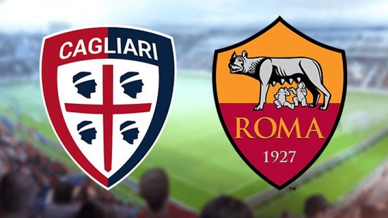 Cagliari – Roma, formacionet zyrtare